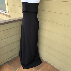 Eliza J Off-The-Shoulder Black Gown Size 16